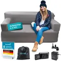 Skandika Doppel-Luftsofa Easy Air Premium aufblasbar 2 Personen Elektropumpe Neu