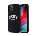DKNY Liquid Silicone White Printed Logo MagSafe - iPhone 12 / iPhone 12 Pro Hüll