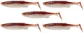 Savage Gear Kunstköder Gummifische Duft 5 St. - FAT MINNOW T-TAIL 10,5cm 11gramm ver. Farben, Rasselschlitz