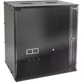 HMF 65712-02 Serverschrank Netzwerkschrank 12HE Unmontiert 19 Zoll Rack Schwarz