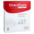 Dracofoam easyfix Schaumstoff Wundauflage 10x10 cm Verband 10 St