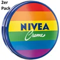 (33,17€/L)NIVEA Handcreme 150 ml Rainbow Edition 2er Pack