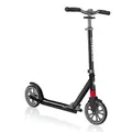 GLOBBER NL 205 Roller – Tretroller Kinder ab 8 Jahre, Teens und Erwachsene - Scooter 205 mm - ABEC 7 – höhenverstellbar – Schwarz-grau