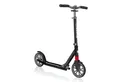 Globber Tretroller NL 205 Scooter - Für Kinder, Teens & Erwachsene, ABEC 7, Federung, Frontfederung PU-Rollen 205 mm Alu-Deck, Antirutsch