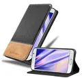 Cadorabo Handyhülle für Samsung Galaxy S6 Hülle Samsung Galaxy S6, Klappbare Handy Schutzhülle - Hülle - mit Standfunktion und Kartenfach