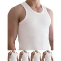 normani Unterhemd 5 Stück Herren-Unterhemd Doppelripp mit Doppelrippung weiß 6/S