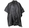 MFH Regenponcho US Poncho, Rip Stop, Mod., schwarz, Gr. 144 x 223 cm