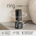 Ring Beweg. Innenkamera schwarz Pan-Tilt Indoor Camera | 360° Blick fürs Zuhause