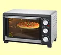 18 Liter MINI BACKOFEN Bokabu mit UMLUFT und DREHSPIESS PIZZAOFEN