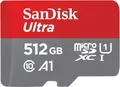 SanDisk Ultra - Flash-Speicherkarte (microSDXC-an-SD-Adapter