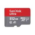 MicroSDXC Speicherkarte 512 GB Class 1 (U1) Klasse 10 Ultra A1