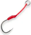 Savage Gear Bloody Assist Single Hook J - 4 Assisthaken, Größe:4/0