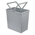 Hailo Inneneimer Küchen-Abfalleimer, Grau, One Size