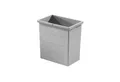 Hailo Einbaumülleimer Hailo Inneneimer 1076129 hellgrau 24 Liter 350 x 226 x 350 mm 2 Henkel