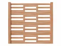 Woodtex Sichtschutzelement WOODTEX Holz Sichtschutzzaun Nadelholz Braun blickdicht