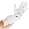 Hygostar 2711 12er Baumwollhandschuhe Blanc weiß Gr. 10/XL mit Schichtel