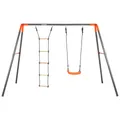 KETTLER Doppelschaukel COMBI grau/orange