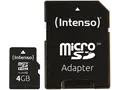 INTENSO 3413450 MicroSD, 4 GB