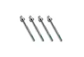 Tight Screws Musikinstrumentenständer, (Spannschrauben TS65-4 65 mm 4 Stück, Zubehör für Drums, Schrauben und Unterlegscheiben), Spannschrauben TS65-4, 65 mm, 4 Stück - Ersatzteil für Drums