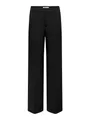 ONLY Damen Onlberry Hw Wide Pant TLR Hose, Black, 42/32