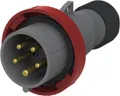 Amphenol 16 Ampere CEE Steckverbinder 5-polig (3P+N+PE) Stift, Kodierung 6h rot 200/346V bis 240/415V Frequenz 50 und