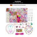 DIY Perlen Set 24 Farben für Kinder Schmuck Freundschaftsarmbänder