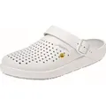 Abeba ESD-Berufsschuhe rubber OB Clog weiß CE ESD SRC - Weiß - 36