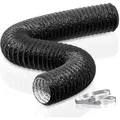 Abluftschlauch PVC 5m 110mm Flexibel Lüftungskomponente Trockner Klimaanlage