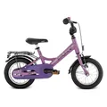PUKY YOUKE 12 Zoll Kinderfahrrad ab 3 Jahre | Leichtes Kinder Fahrrad mit Rücktritt & Handbremse | Kinderfahrrad für Einsteiger | Ergonomisch & sicher | Fahrrad Kinder ab 3 Jahre | Perky Purple
