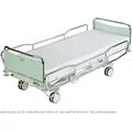 Lojer Krankenhausbett ScanAfia XS 480, Trendelenburg, Chromgestell, Mint