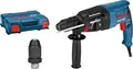 Bosch Professional Bohrhammer GBH 2-26 F | SDS-plus | 830W | 2,7J | inkl. Wechselfutter & Koffer | Blau