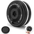 VILTROX 28mm F4.5 XF Pancake APS-C für Fuji XF, Autofokus Weitwinkel Festbrennweitenobjektiv für Fujifilm Fuji X-Mount X-Pro2 X-Pro3 X-S10 X-T20 X-T30 XT30II X-T200 X-H2 X-H2S X-T5 X-S20 X-T50 X-M5