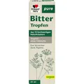 Doppelherz pure Bitter Tropfen - Vegan + einfache Anwendung – Rezeptur mit 15 ausgewählten Bitterkräutern und -wurzeln - 50 ml