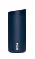 Flip Traveler Thermos Becher 350ml Edelstahl Blau Doppelwandig Vakuum