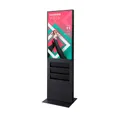 Showdown Displays Einzelrahmen Showdown Displays Smart Line Digitale Infostele Regal - 6x DIN A4 - mi, (1 St)