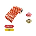 Vorsicht glas zerbrechlich aufkleber, Selbstklebend 250 Label Handle with care