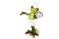 Lustiger Frosch Koch, Dekofigur Tierfigur ca. 13 cm
