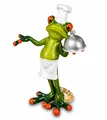 Formano lustige Frösche Figur Koch Poly 17 cm