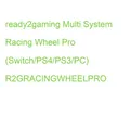 ready2gaming Multi System Racing Wheel Pro (Switch/PS4/PS3/PC) R2GRACINGWHEELPRO