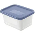 Rotho - Gefrierdosen-set Domino 4 X 0,75 L Blau Frischhaltedose Kühlschrankdose Vorratsdose