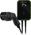 Green Cell® GC Wallbox Ladestation für EV Elektroautos PHEV | 22kW / 11kW / 7,2kW | Kabel Typ 2 6m | 3-Phasig 32A | IP66 | Ladegerät kompatibel mit Tesla Model 3 / S/X/Y, ID.3, i3, ZOE usw.