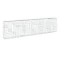 vidaXL Blumentopf Gabione mit Deckel 600x50x150 cm Verzinktes Eisen (1 St)
