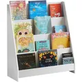 SoBuy Kinder Bücherregal Kinderregal Zeitungsständer mit 4 Ablagen Weiß KMB32-W