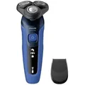 Philips Bodycare Shaver Series 5000, S5466 Wet & Dry Rasierer Schwarz/Blau