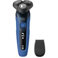 Philips SHAVER Series 5000 S5466/17 Rotationsrasierer Trimmer Schwarz, Blau