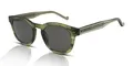 Hackett Herren Sonnenbrille Savile Row Pembroke HSB-928 538 Khaki Hupe / Grau