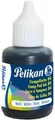 Pelikan Stempelfarbe 84, wasserfest, schwarz, 30 ml geeignet für Gummistempel, für Gewebe, Leder, Holz, Metall, - 1 Stück (351460)