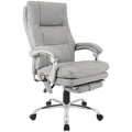 CLP Chefsessel, Grau, Metall, 64x112x67 cm, Arbeitszimmer, Bürostühle, Chefsessel