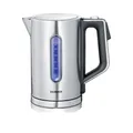 Severin WK3418 Elektrischer Wasserkocher 3000W 1,7L Silber Schwarz