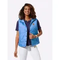 Witt Jerseyweste Steppweste blau 42
